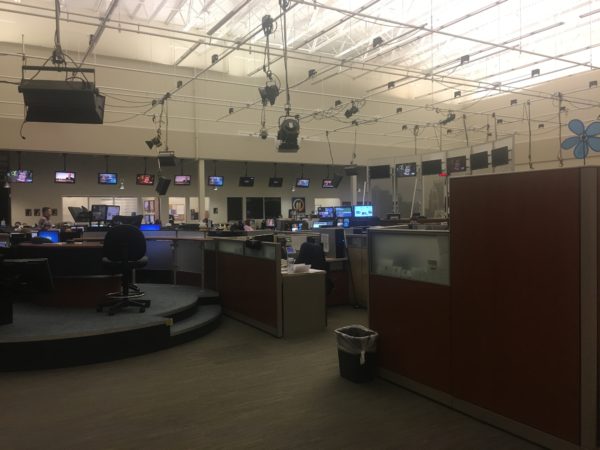 The newsroom at WPXI