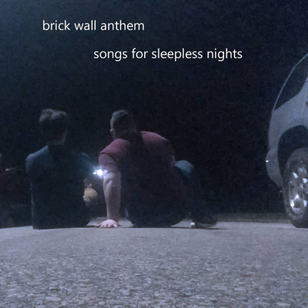 Brick Wall Anthem's demo EP cover. Dylan Opalinski sits left, Ian Zimmerman sits right. Photo credit: Brick Wall Anthem on Bandcamp. 